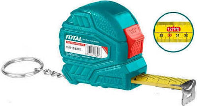 Total Tape Measure with Auto-Rewind 19mm x 5m