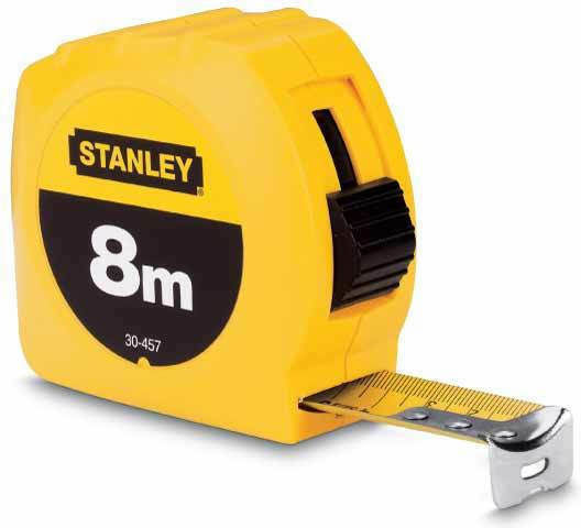 Stanley Tape Measure with Auto-Rewind 25mm x 8m