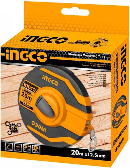 Ingco Tape Measure 12.5mm x 20m