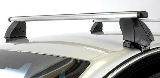 K39 K1 Pro Alu 150cm. for Cars with Factory Bars (without Legs) Silver