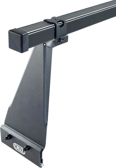 Cruz Roof Bars Steel 175cm. (with Roof Rack Legs and Lock) Silver