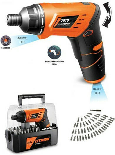 Krausmann Screwdriver Battery 3.6V 1x1.3Ah