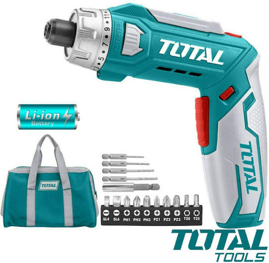 Total TSDLI0801 Battery Screwdriver 8V 1x1.5Ah