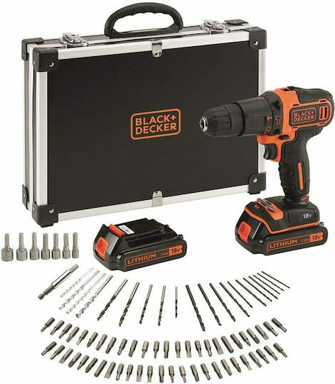 Black & Decker Percussive Drill Driver Battery 18V 1x1.5Ah