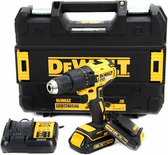DEWALT DCD778D2T Κρουστικό Δραπανοκατσάβιδο Μπαταρίας 18V 2x2Ah