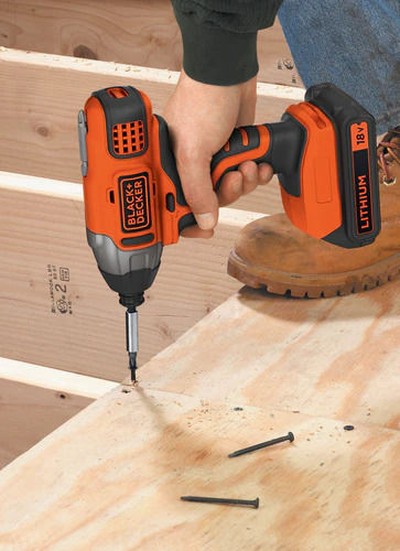 Black & Decker Παλμικό Κατσαβίδι Μπαταρίας Solo 18V