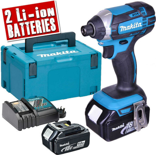 Makita DTD152RTJ Battery Impact Screwdriver 18V 2x5Ah