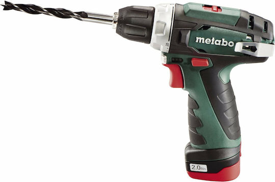 Metabo PowerMaxx BS Basic Δραπανοκατσάβιδο Μπαταρίας 10.8V 2x2Ah