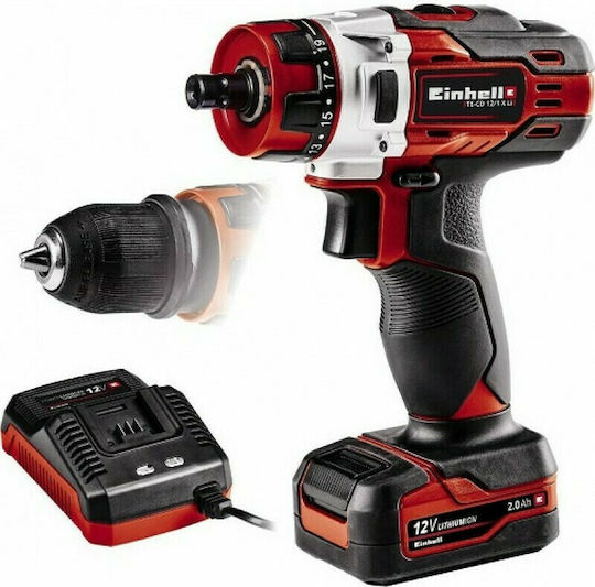 Einhell TC-CD 18-2 Li Δραπανοκατσάβιδο Μπαταρίας 18V 2x1.3Ah