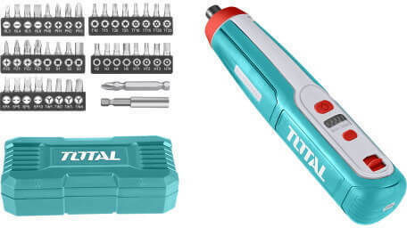 Total TSDLI0403 Akkuschrauber Batterien 4V 1x1,3Ah