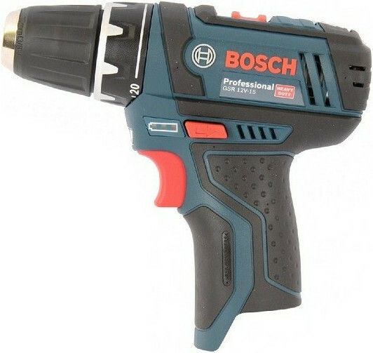 Bosch GSR 12V-15 Drill Driver Battery Solo 12V