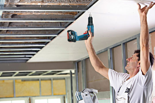 Bosch GSR 18 V-EC TE Drywall Screwdriver Battery Solo 18V