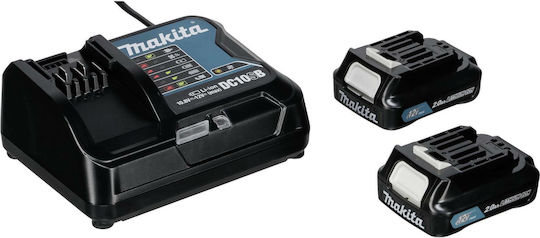 Makita HP333DSAX1 Percussive Drill Driver Battery 10.8V 2x2Ah