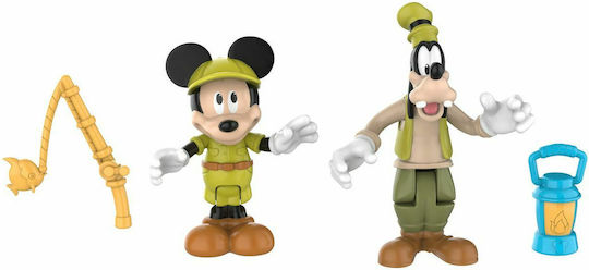 Giochi Preziosi Miniatur-Spaßspielzeug Helden Mickey Mickey & Goofy Camping Für 3 Plus Jahre