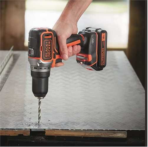 Black & Decker BL186N-XJ Battery-Powered Drill Driver Solo Brushless 18V