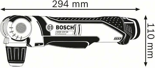 Bosch GWB 12V-10 Γωνιακό Δραπανοκατσάβιδο Μπαταρίας Solo 10.8V