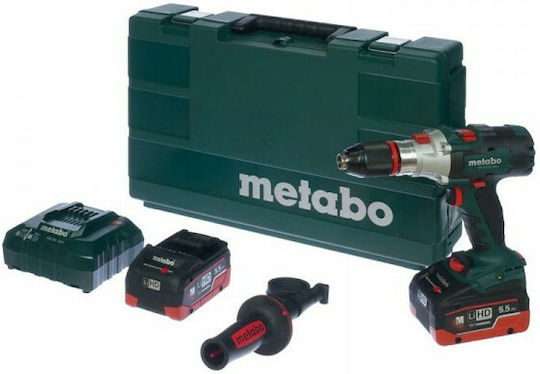 Metabo SB 18 LTX-3 BL I Percussive Drill Driver Battery Brushless 18V 2x5.5Ah
