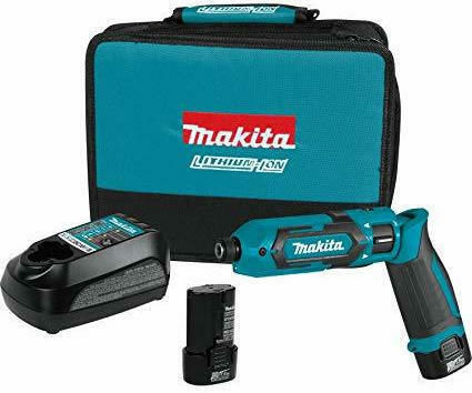 Makita TD022DSE Șurubelniță Cu Impact Cu Baterie 7.2V 2x1.5Ah