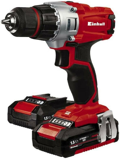 Einhell TE-CD 18/2 Li Kit Drill Driver Battery 18V 2x1.5Ah
