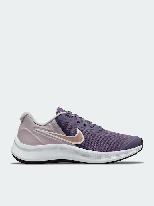 Star Runner Star Runner 3 Kids Sports Shoes Running with Laces Lilac