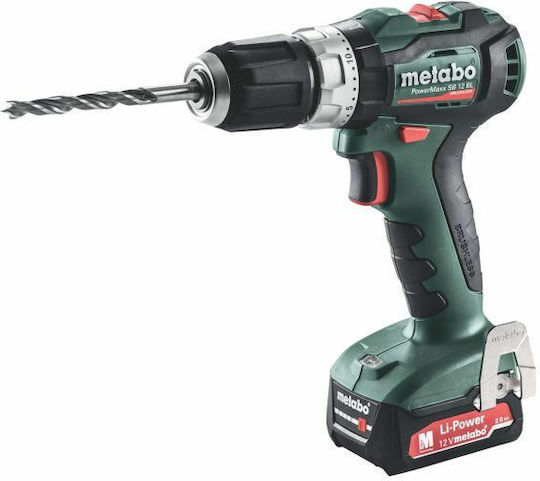 Metabo Powermaxx SB 12 BL Percussive Drill Driver Battery Solo Brushless 12V