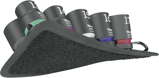 Wera Pneumatic Hexagon Socket 1/2" 9pcs