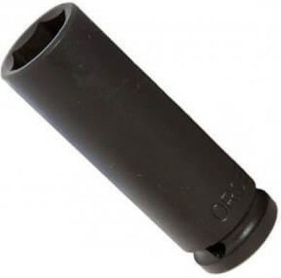 Force Socket Pneumatic Hex Long with Square Drive 1/2" Diameter 21mm