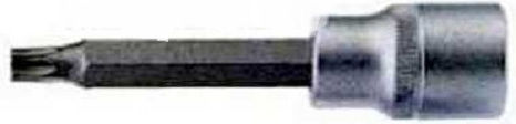 Force Long Socket 1/2" Torx Long Walnut with Torx Head and Socket 1/2'' T40x100mm