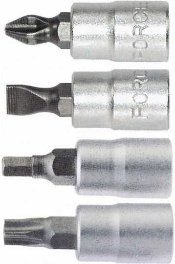 Force Socket 1/2" Spline Walnut with Spline Head and Socket 1/2'' M10x55mm