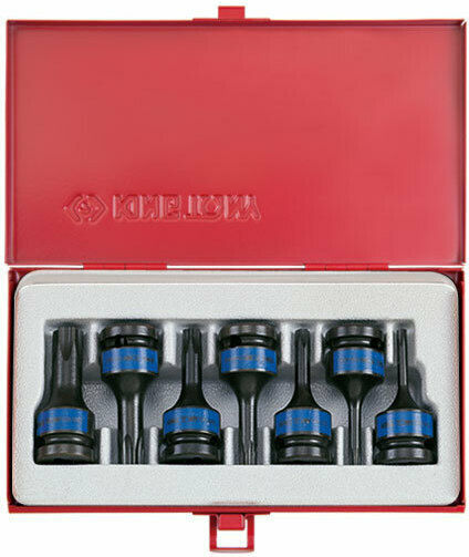King Tony Socket Pneumatic with Motor Torx and Socket 1/2'' Set 7pcs