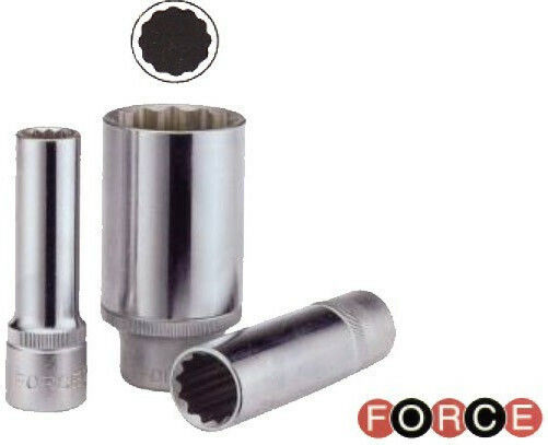 Force Socket Phillips Long with Square Drive 1/2" Diameter 30mm