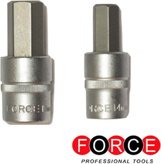 Force Socket 1/4" Allen Walnut with Allen Head and Socket 1/4'' H4x32mm