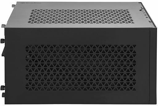 Silverstone Sugo 15 Mini Tower Κουτί Υπολογιστή Μαύρο