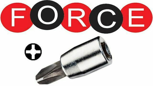 Force Socket 1/2" Phillips Walnut with Philips Head and Socket 1/2'' PH2x55mm