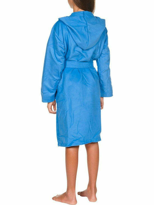 Arena Zeal 000925-721 Kids Swimming Bathrobe Blue