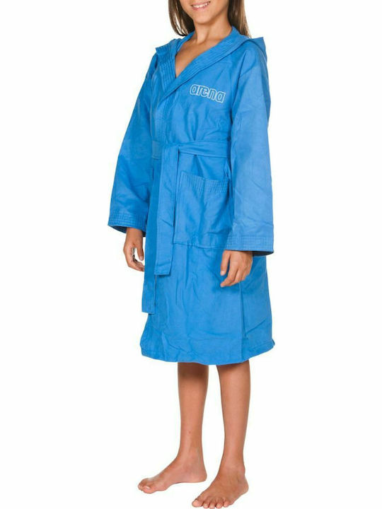 Arena Zeal 000925-721 Kids Swimming Bathrobe Blue