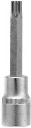 Force Long Spline Socket 1/2'' Long Walnut with Spline Head and Socket 1/2'' M7x100mm