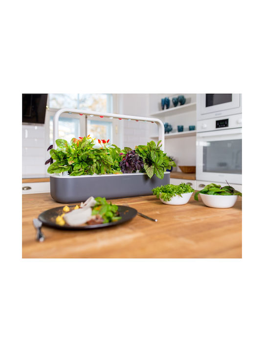 Click and Grow The Smart Garden 9 Self-watering Planter Box Plastic White 60.4x18.4x39.6cm.