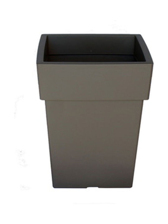 Viomes Linea 574 Flower Pot 33x42cm Anthracite - Molyvi