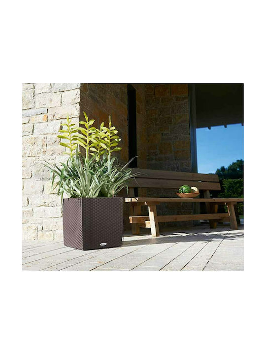 Lechuza Cube Cottage Selbstbewässernd Topf Kunststoff 49x49x49.5cm.