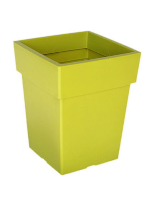 Viomes Linea 570 Flower Pot 2,5lt 15x18cm Yellow-green