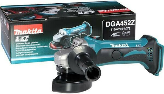 Makita DGA452Z Τροχός 115mm Μπαταρίας 18V Solo