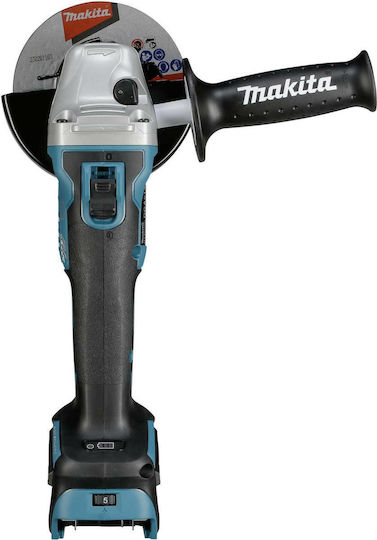Makita DGA517ZJ Winkelschleifer 115mm Batterie Bürstenlos mit Drehzahlregelung 18V Solo
