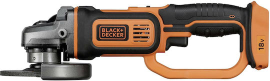 Black & Decker BCG720N Τροχός 125mm Μπαταρίας 18V Solo