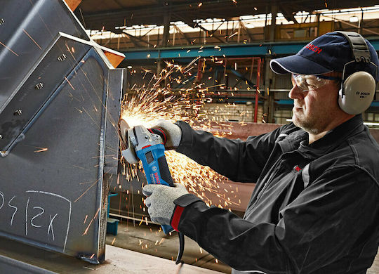 Bosch GWS 19-125 CIE Τροχός 125mm Ρεύματος 1900W με Ρύθμιση Στροφών