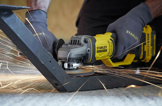 Stanley Fatmax Angle Grinder Solo Grinder 125mm Battery 18V Solo