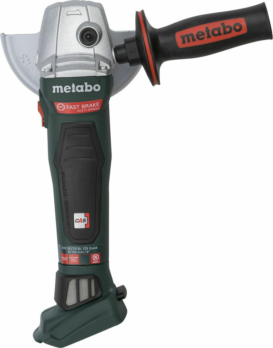Metabo WB 18 LTX BL 125 Quick Grinder 125mm Battery 18V Solo