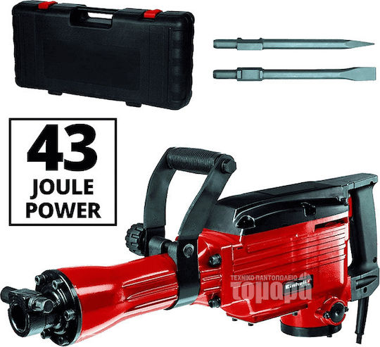 Einhell TC-DH 43 Κρουστικό Κατεδαφιστικό Ρεύματος 1600W με Υποδοχή HEX 4139087