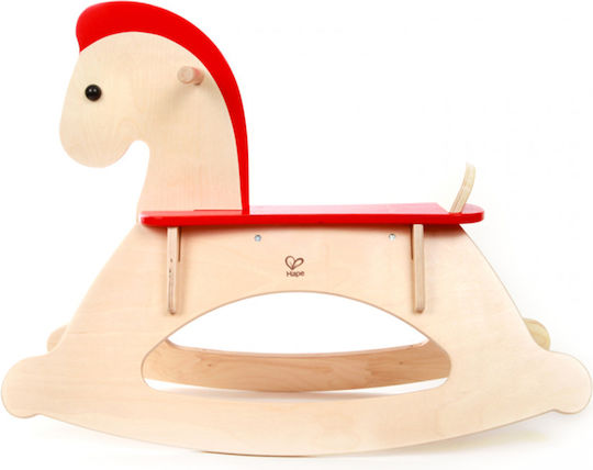 Hape Wooden Rocking Toy Horse for 10+ months Beige