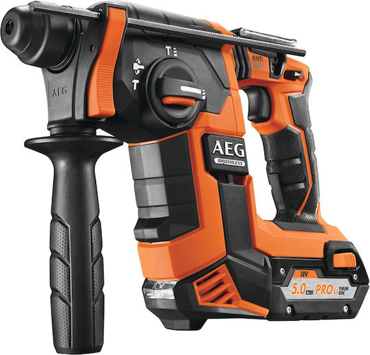 AEG Tools BBH18BL-0 Κρουστικό Σκαπτικό Πιστολέτο Μπαταρίας Brushless 18V Solo με Υποδοχή SDS Plus 6230315 4935464751